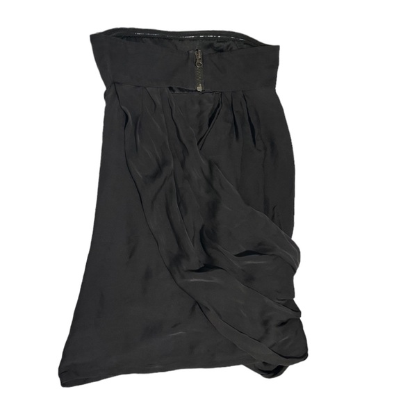 Alice + Olivia - Front Drape Tube Dress in Black - Picture 4 of 5